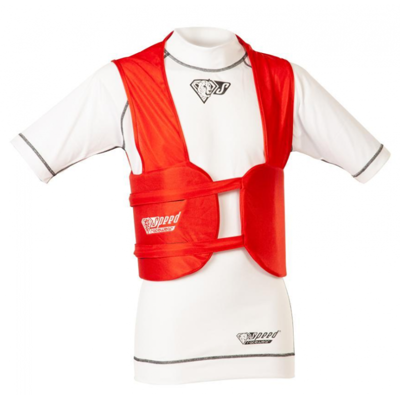 Gilet protège côte Rouge