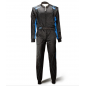 Combinaison de karting Silverstone Noir/Bleu