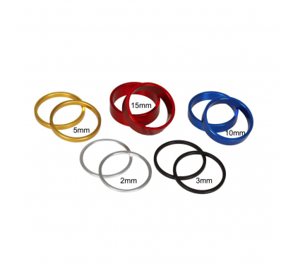 Kit bague alu de butée de moyeux Ø40 mm