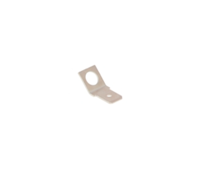 Cosse plate trou D.5 et fiche plate mâle 6.3mm