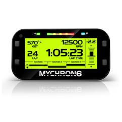 AIM Mychron6 S 2T avec sonde t°eau et sonde échappement M12