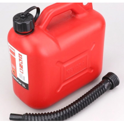 Jerrican plastique 5l avec bec verseur