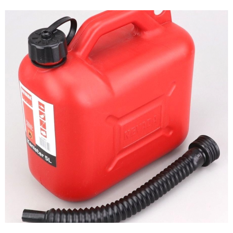 Jerrican plastique 5l avec bec verseur