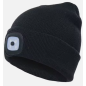 Bonnet avec lampe LED intégrée